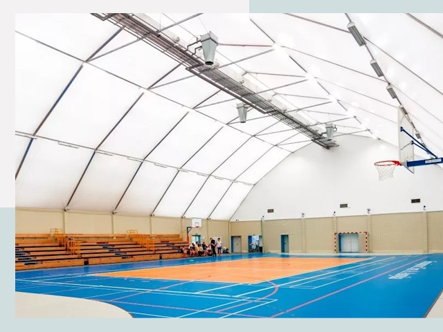 Строительство спортивных залов в Братске