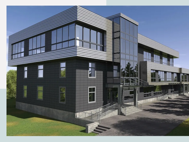 Административные здания в Братске