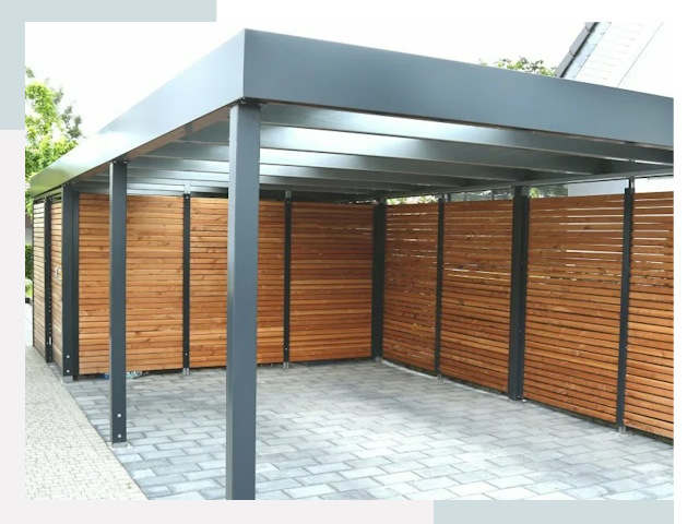 Навесы для парковки в Братске