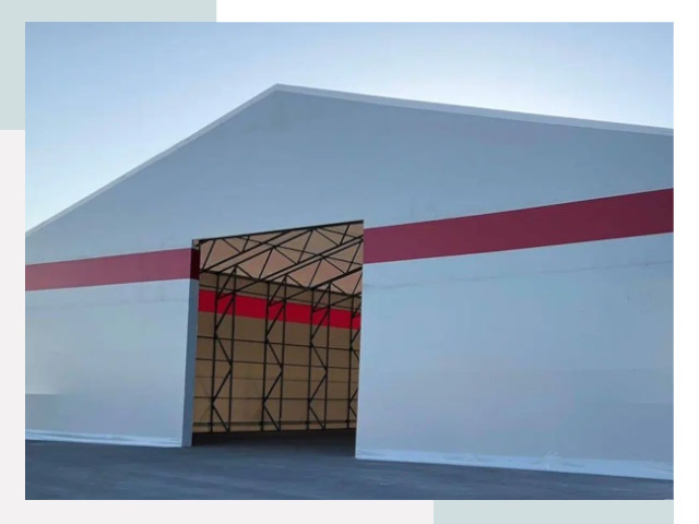 Быстровозводимые ангары в Братске