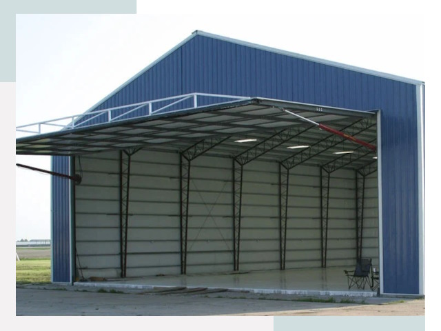 Прямо стенные ангары в Братске