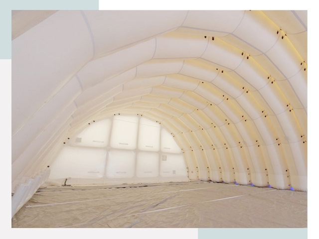 Пневмокаркасные ангары в Братске