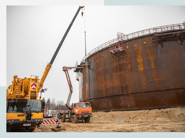 Монтаж резервуаров в Братске от 612 руб. за м³