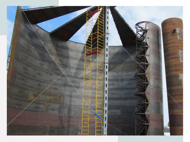 Строительство резервуаров в Братске