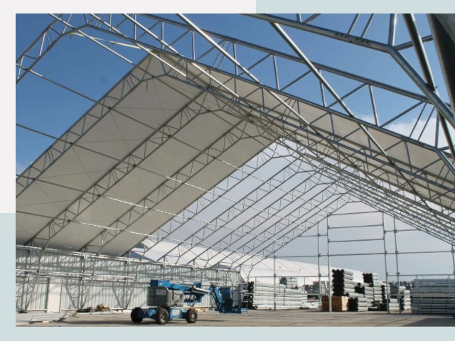 Каркасно-тентовые сооружения от СтальСтрой-Брт по цене 612 руб.