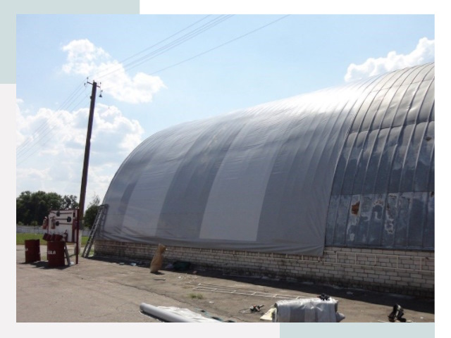 Ремонт ангаров в Братске