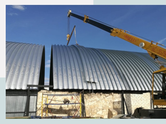 Реконструкция ангаров в Братске от 612 руб.