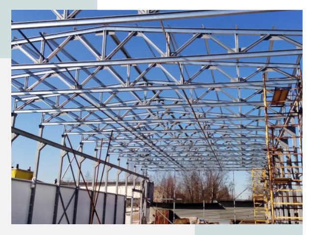 Металлокаркасы для складов в Братске