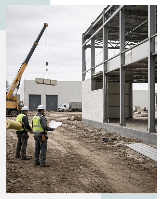 Строительство холодильных складов в Братске от 45918 р. - СтальСтрой-Брт