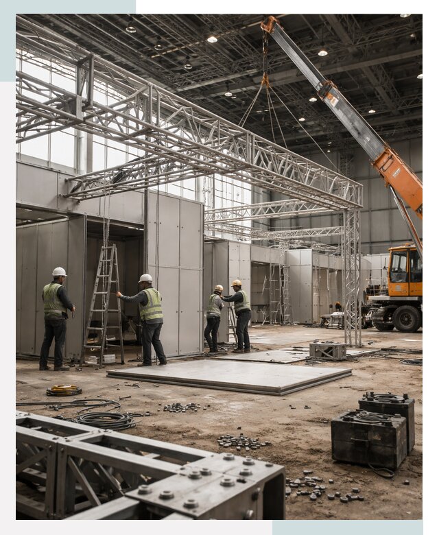 Строительство выставочных павильонов в Братске от 35714 р.| СтальСтрой-Брт